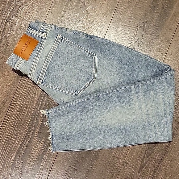 ❤️ LUCKY BRAND AVA SKINNY CROP JEANS, 10 (30) - Picture 4 of 4